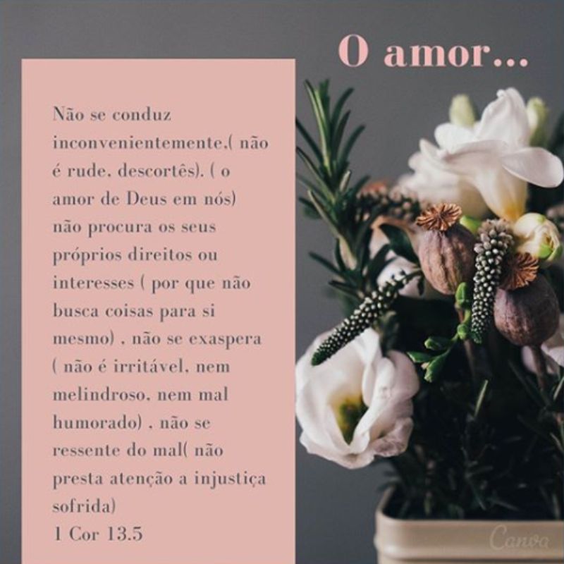 1 Coríntios 13:5