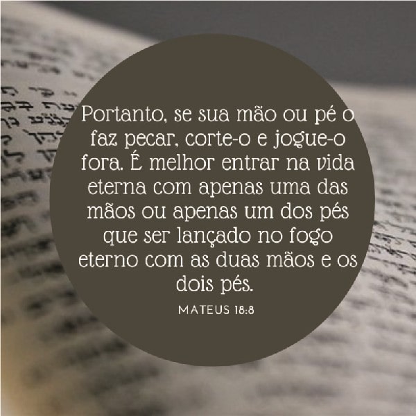 Mateus 18:8