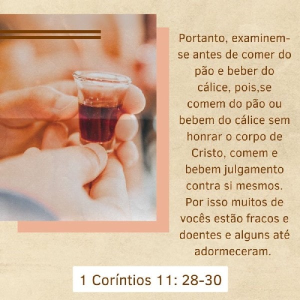 1 Coríntios 11:28-30