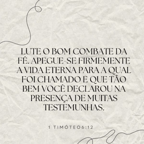 1 Timóteo 6:12