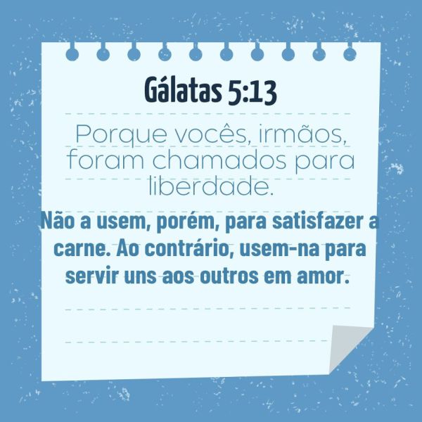 Gálatas 5:13