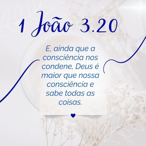 1 João 3:20