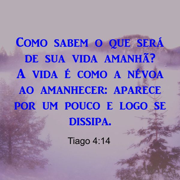 Tiago 4:14